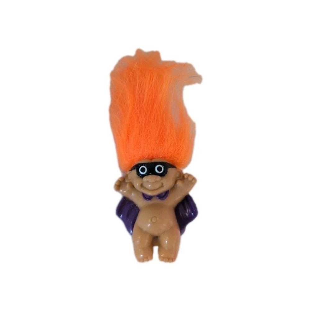 Russ Troll Bandit Pin Orange Hair w/ Purple‎ Cape